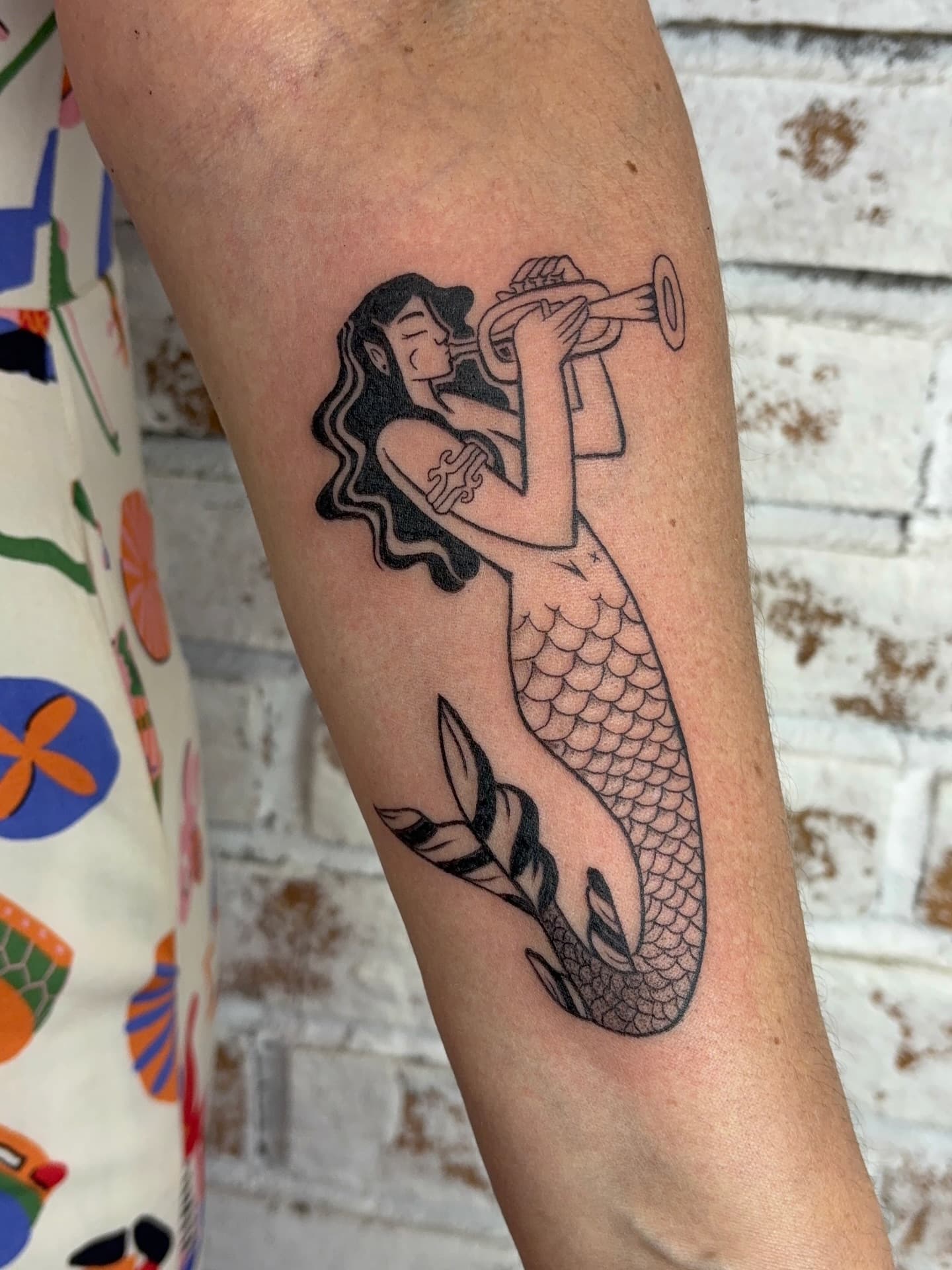 Tatuagem por Luiza Samico